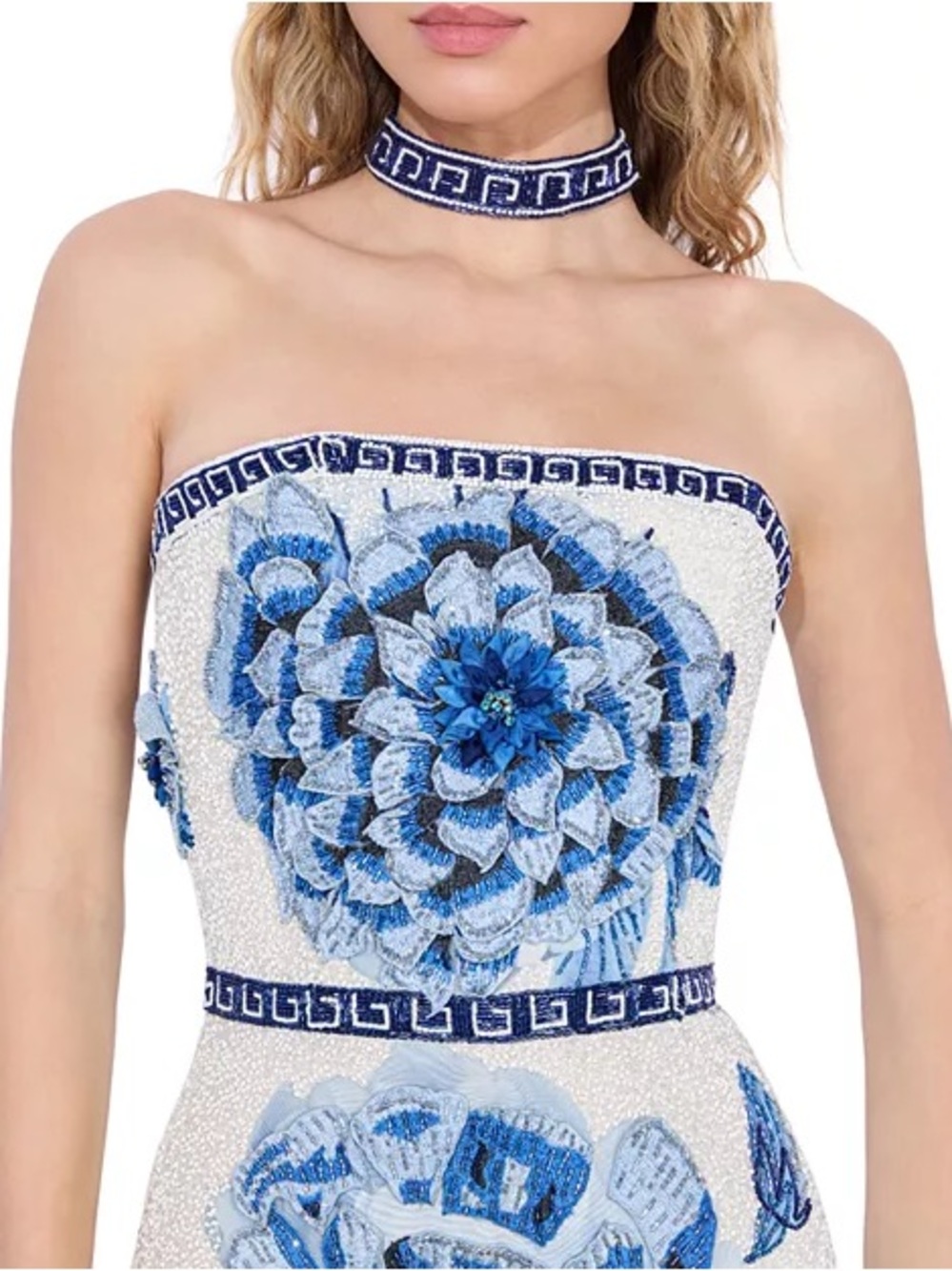 Alice + Olivia Embellished Georgie Dress - Picture 3 of 9